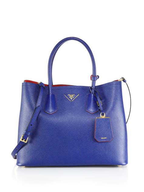 prada blue bag|prada bucket bag saffiano.